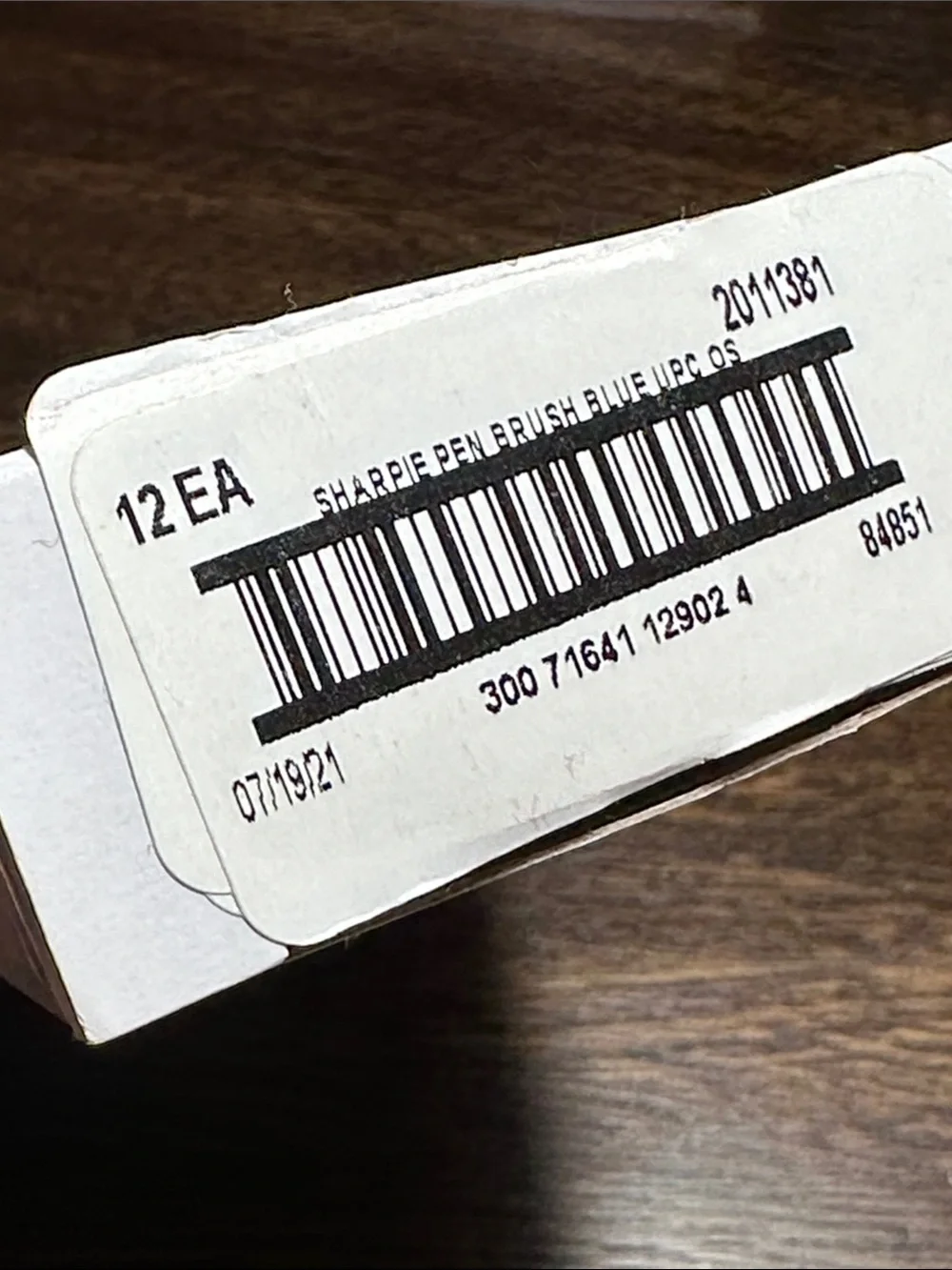 12 Pack SHARPIE BRUSH TIP FINE PEN BLUE 3/$25